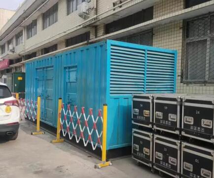 龙陵静音发电机租赁